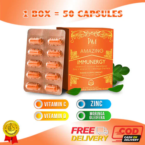 IAM Amazing Immunergy | 50 Capsules | Free Shipping | COD
