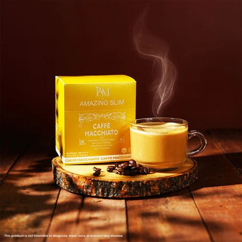 IAM Amazing Caffe macchiato | 1 Box | 10 Sachets