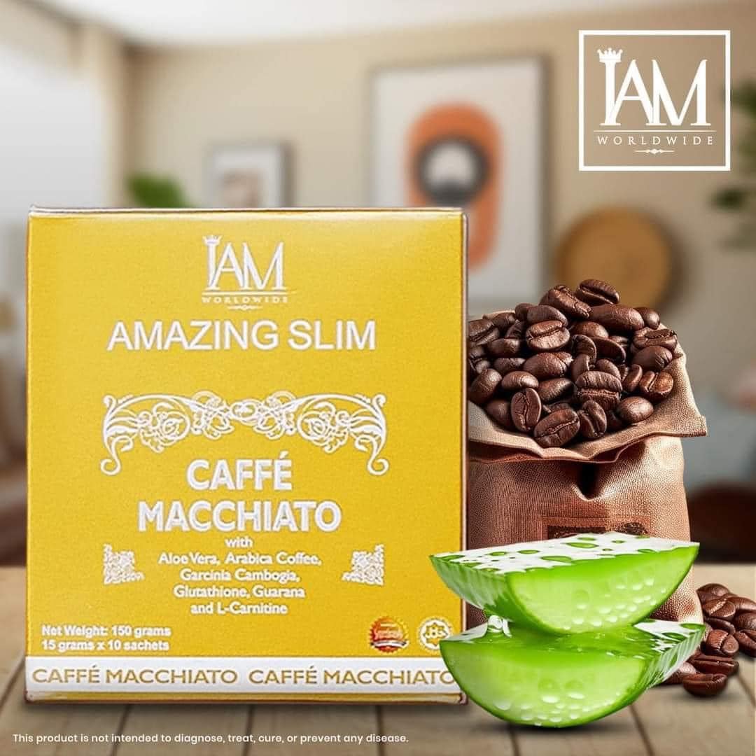 IAM Amazing Caffe macchiato | 1 Box | 10 Sachets