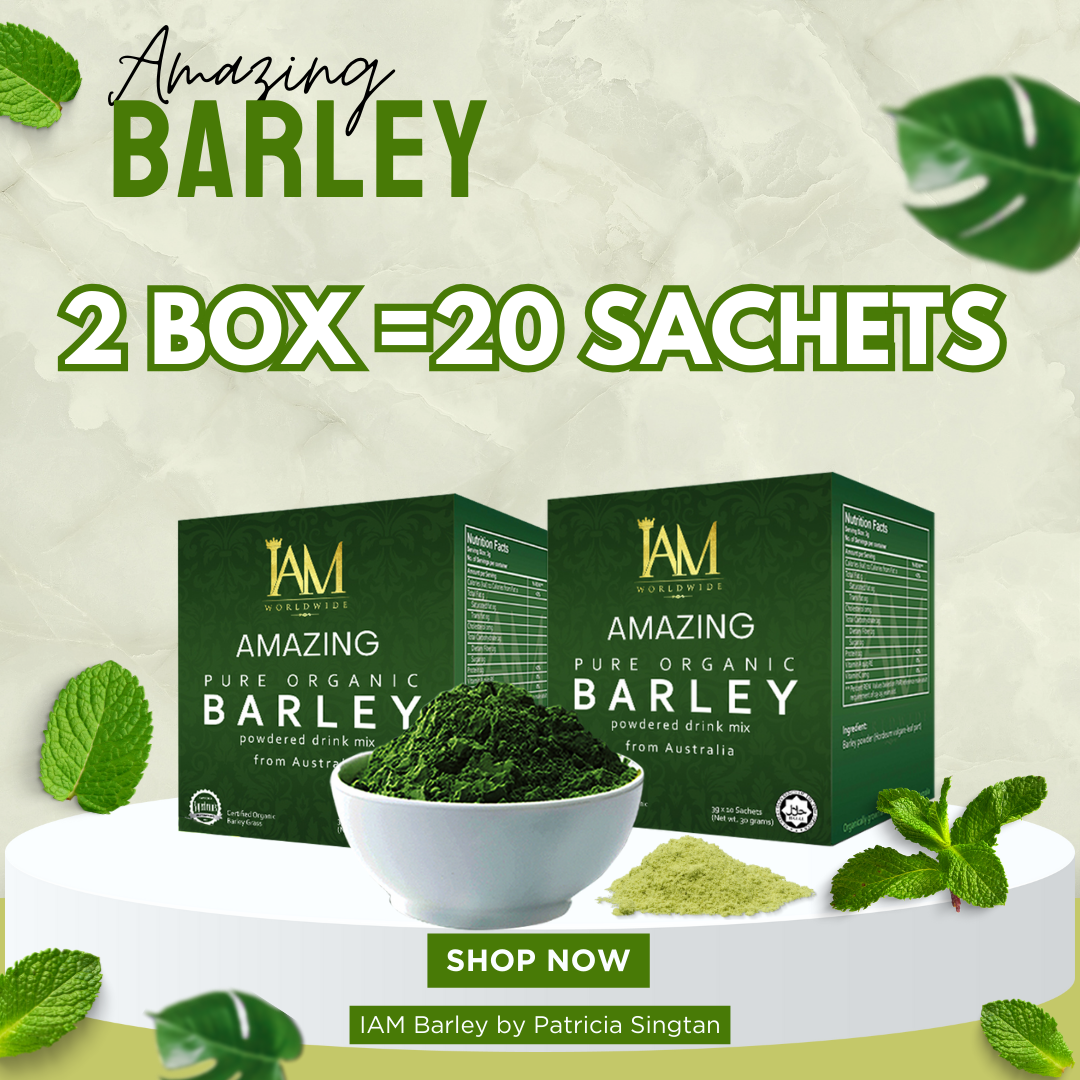 AMazing Pure Organic Barley 2 Boxes | Free Shipping | Cash on Delivery