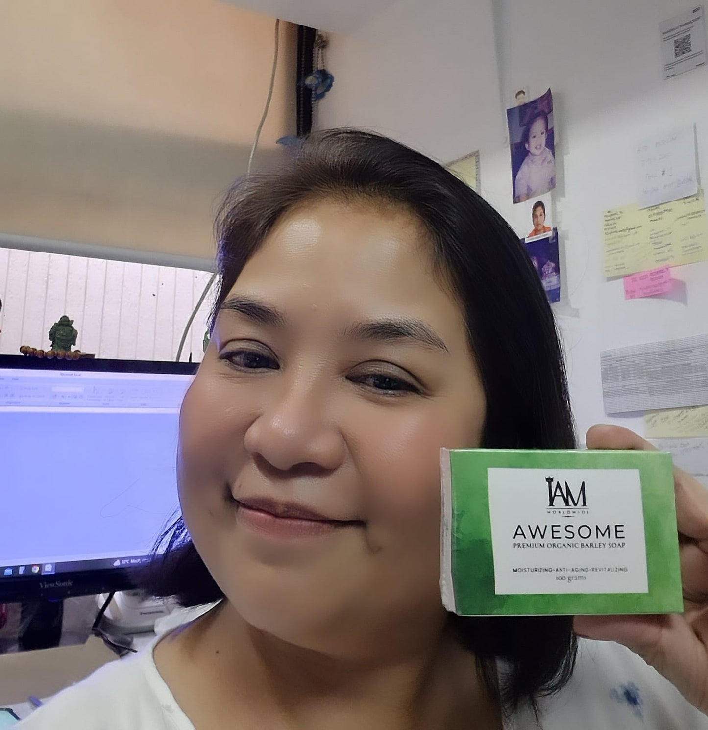 IAM Awesome Organic Premium Barley Soap