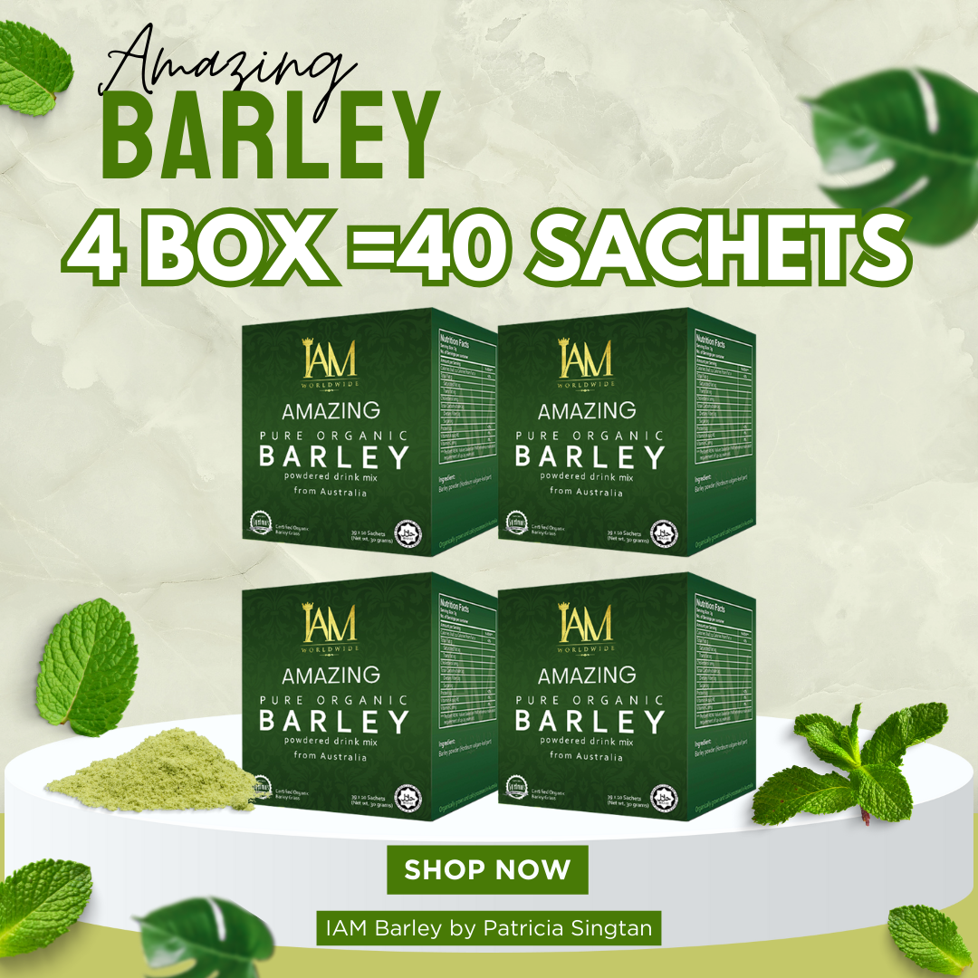 AMazing Pure Organic Barley 4 Boxes | Free Shipping | Cash on Delivery