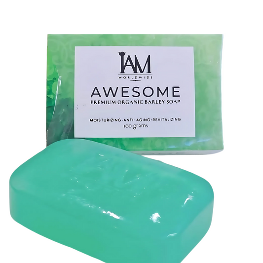 IAM Awesome Organic Premium Barley Soap