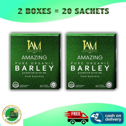 AMazing Pure Organic Barley 2 Boxes | Free Shipping | Cash on Delivery